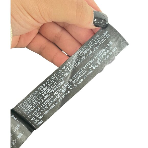 Massimo Dutti Womens Mini Dress Medium Black Beaded Prom Semi Wool 9210/954 NWT - Picture 9 of 16